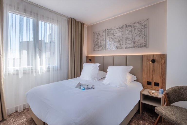 Chambre lit double