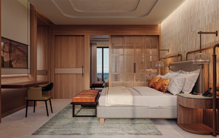 Chambre lit double