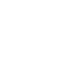Pictogramme bras musclé blanc.